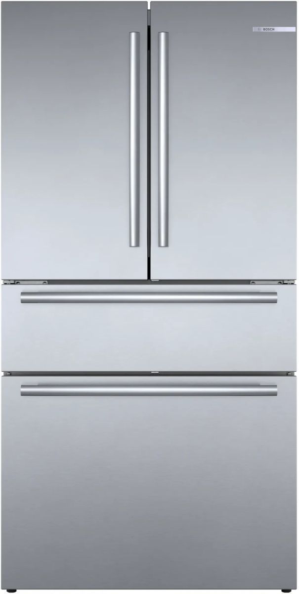 Bosch® 800 Series 36 in. 20.5 Cu. Ft. Stainless Steel Counter Depth French Door Refrigerator