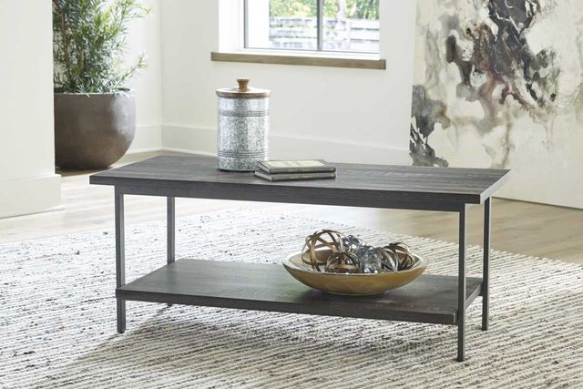Signature Design by Ashley® Jandoree Grayish Brown Coffee Table-3