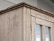 International Furniture Direct Sahara Caramel/Cream Cabinet-2