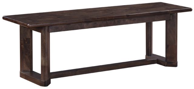 American Wholesale Furniture Portofino Brown Dining Bench-0