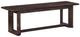 American Wholesale Furniture Portofino Brown Dining Bench-0