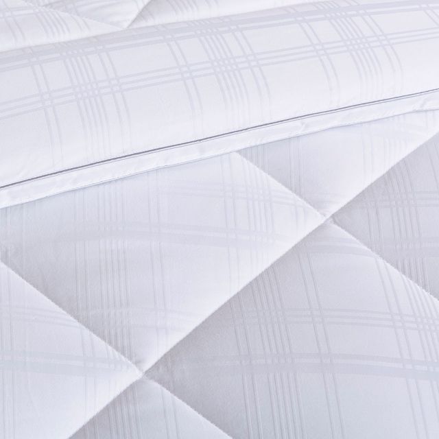 Olliix by Madison Park White King 525 Thread Count All Season Cotton Rich Down Alternative Comforter-3