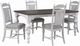 Liberty Furniture River Place 5-Piece Gray/Riverstone White/Tobacco Dining Set-0