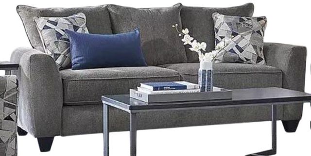 Albany Industries Clearview Slate Queen Sleeper Sofa-0