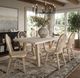 Jofran Inc. Sierrafina 7-Piece Cortado 87" Dining Table Set -0