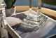 A & B Home Leon Crystal Clear Pillar Candle Holder-2