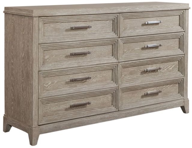 Liberty Furniture Belmar Silver Champagne/Washed Taupe Dresser-0