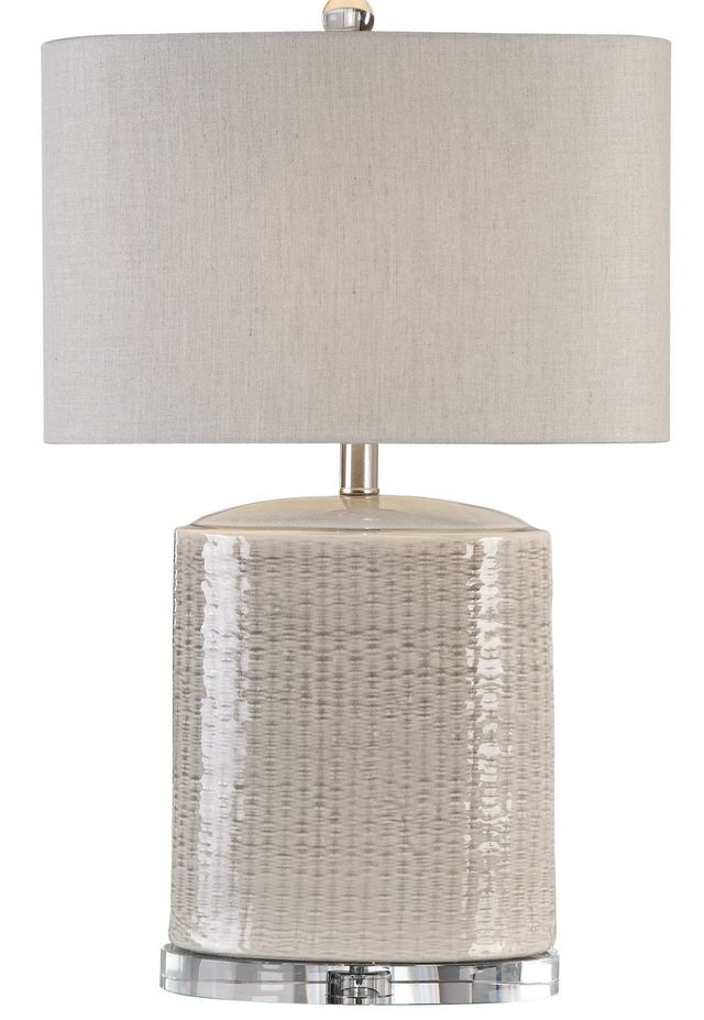 Uttermost® Modica Light Taupe-Gray Table Lamp-0