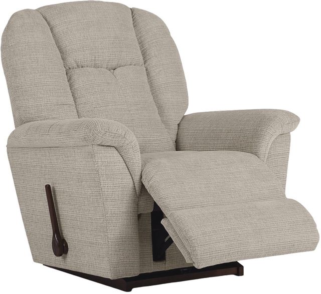 La-Z-Boy® Jasper Pewter Manual Rocking Recliner-1