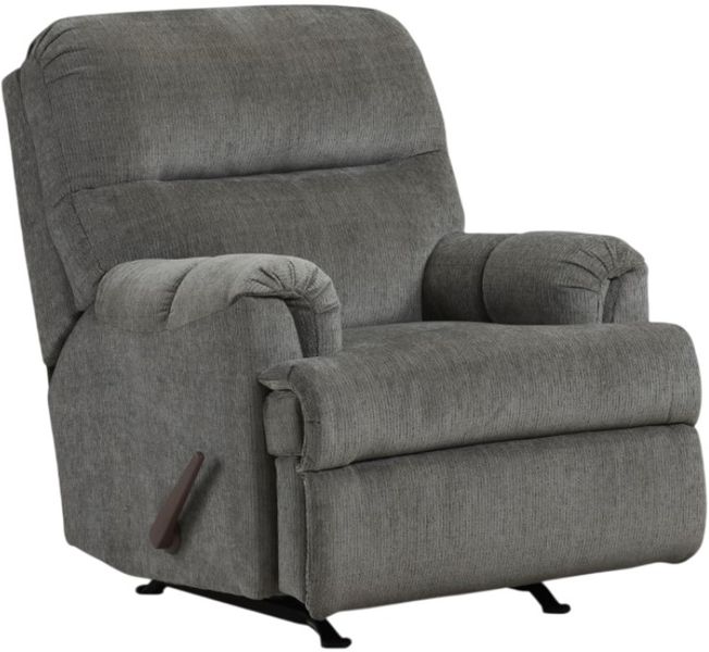Pearl California Rocker Affordable Furniture 3100 Sims Charcoal Manual Rocker Recliner | D ...