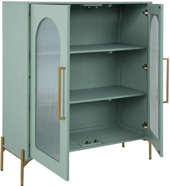 Signature Design by Ashley® Adwen Light Green Accent Cabinet-3