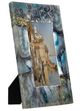 A & B Home Enzo Blue Agate Photo Frame-1