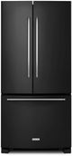 KitchenAid® 22.11 Cu. Ft. Black French Door Refrigerator-0