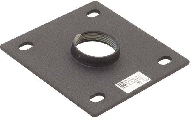 Sanus® Black 6" x 6" Ceiling Plate Adapter for Ceiling Mounts-0