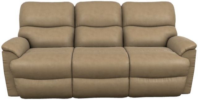La-Z-Boy® Trouper Silt Power Reclining Sofa with Headrest and Lumbar-1