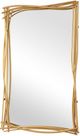 Uttermost® Curved Antique Gold Mirror-3