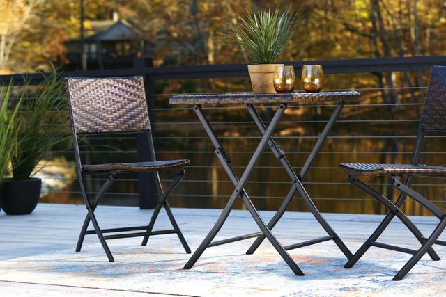 Signature Design by Ashley® River Abbey 3-Piece Brown Outdoor Table and Chairs Set-3
