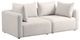 TOV Furniture Hangover Ivory 81" Loveseat-0