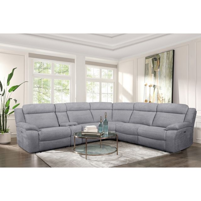 6 Piece Power Sectional