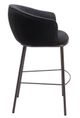 Zuo® Modern Essen Black Barstool-1