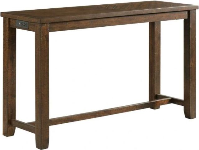 Elements International Jax 3-Piece Cherry Bar Table Set-1