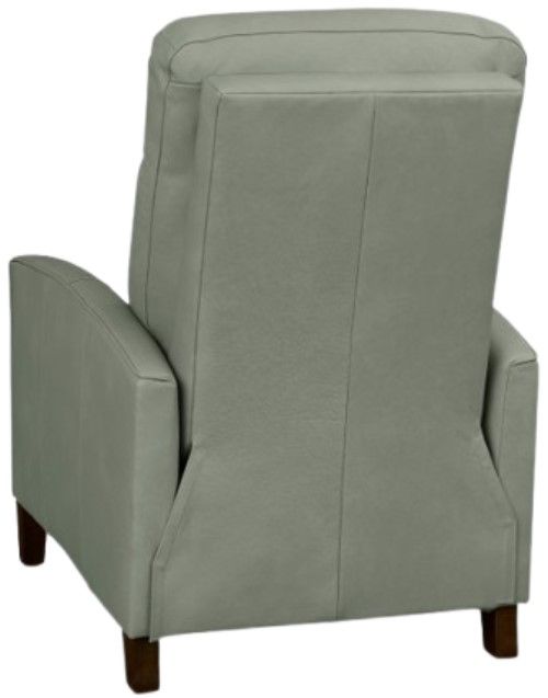 Bassett® Furniture CustomizableEmmett Leather Track Arm Lay Flat Manual Recliner-3