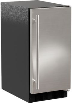 Marvel 15" 25 lb. Stainless Steel Low Profile Crescent Ice Maker