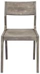 Coast2Coast Home™ Yukon 2-Piece Gunmetal/Sandblast Gray Dining Chair Set-2