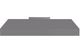 Vent-A-Hood® K Series 30" Gunsmoke Wall Mounted Liner Insert-0