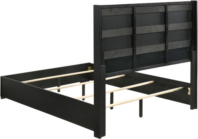 Coaster® Blacktoft Black Queen Bed-3