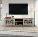 Legends Home Ithaca Beige/Brown 96" TV Console-1