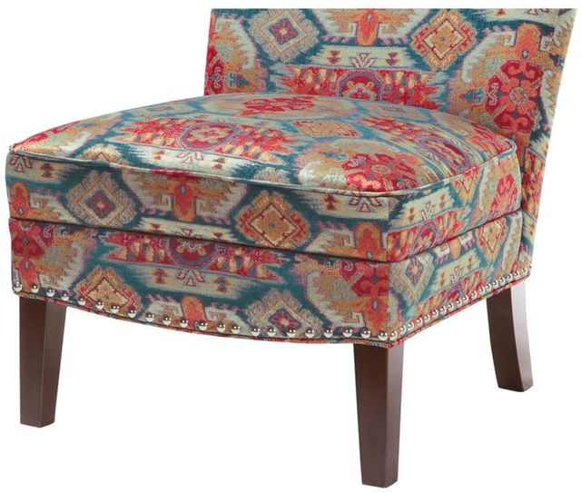 Olliix by Madison Park Red Hayden Slipper Accent Chair-2