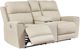 Signature Design by Ashley® Dahlmoore Almond Double Power Reclining Loveseat with Console-4