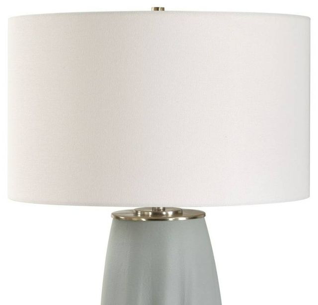 Uttermost® Cover Up Light Blue Table Lamp-4