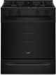 Whirlpool® 30'' Black Smart Slide-In Gas Range with No Preheat Mode-0