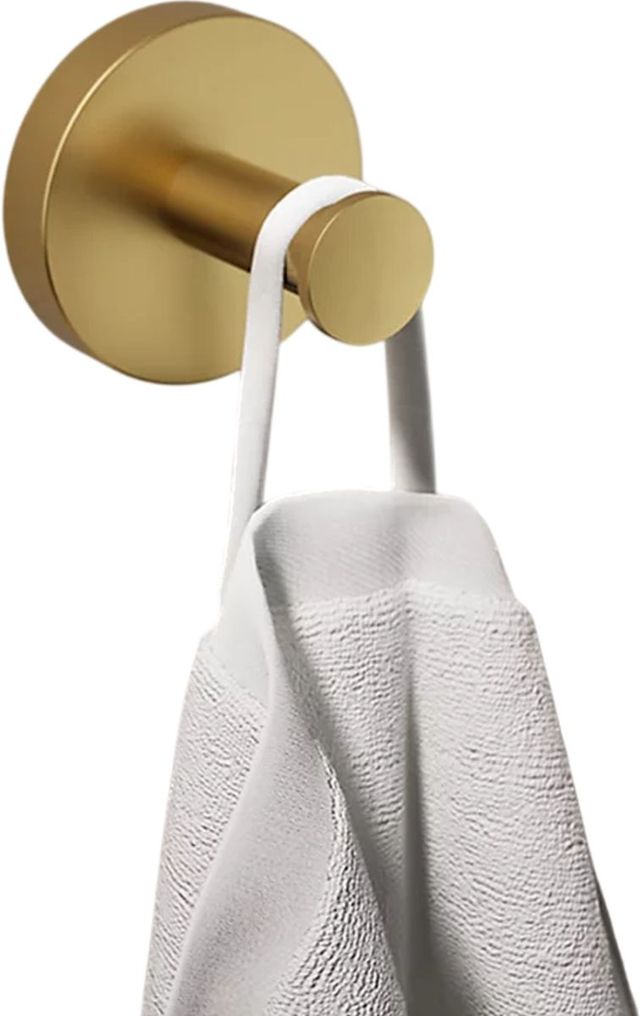 KOHLER® Elate® Vibrant Brushed Moderne Brass Robe Hook-1