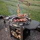 Breeo® Live Fire Stainless Steel Freestanding Charcoal Grill Grilling Bundle-4