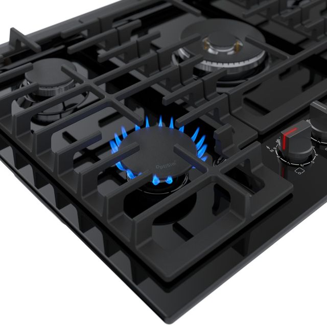 Bosch® 800 Series 30" Black Gas Cooktop-1