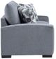 Porter International Designs Clayton Gray Loveseat-1