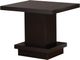 Coaster® Reston Cappuccino Pedestal Square End Table-0