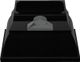 Vent-A-Hood® Premier Magic Lung® Designer Series JCIH/B1 48" Black Carbide Island Range Hood-4
