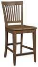 Kincaid Furniture The Nook Hewned Maple Counter Slat Back Chair-0