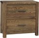 LM Co Home By Vaughan-Bassett Crafted Oak by Ben & Erin Napier Natural 2-Drawer Nightstand-0