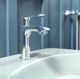 Hansgrohe Metris Chrome Single-Hole Faucet 100 with Pop-Up Drain-1
