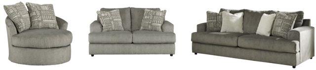 Signature Design by Ashley® Soletren 3-Piece Ash Living Room Set-0