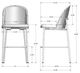 Amisco Customizable Luongo Bar Stool-2