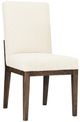 Artisan & Post by Vaughan-Bassett Dovetail Aged Gray/White Upholstered Dining Side Chair-0