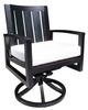 CabanaCoast® Customizable Venice Aluminum Outdoor Swivel Rocker Chair-0