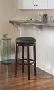 Linon Maya Black Bar Stool-1