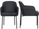 TOV Furniture Sydney 2-Piece Black Armchair-0